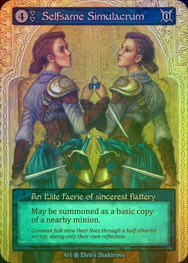 【FOIL】[Water] Selfsame Simulacrum [beta-Elite]